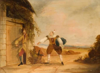 Billy Purvis volant le paquet